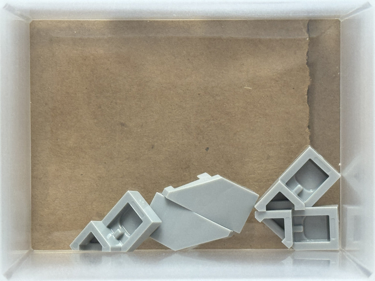 LEGO Parts - Light Bluish Gray Wedge 2 x 1 x 2/3 Right - No 29119 - QTY 5