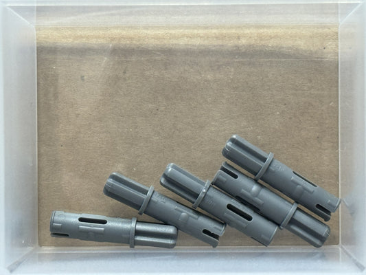 LEGO Parts - Dark Bluish Gray Technic, Axle 1L Pin 2L - No 11214 - QTY 5