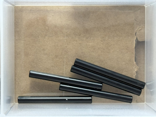 LEGO Parts - Black Bar 4L (Lightsaber Blade / Wand) - No 30374 - QTY 5