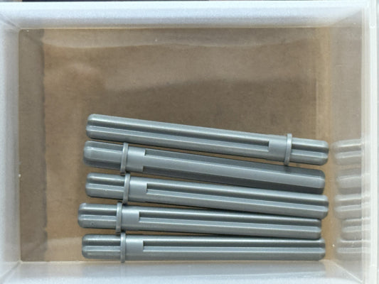 LEGO Parts - Dark Bluish Gray Technic, Axle 5.5L with Stop - No 32209 - QTY 5