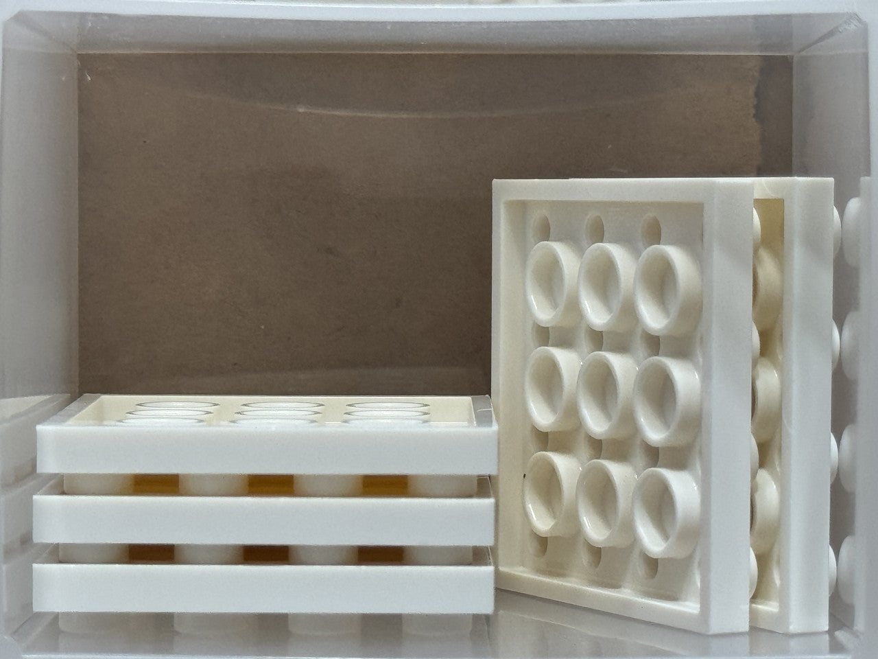 LEGO Parts - White Plate 4 x 4 - No 3031 - QTY 5