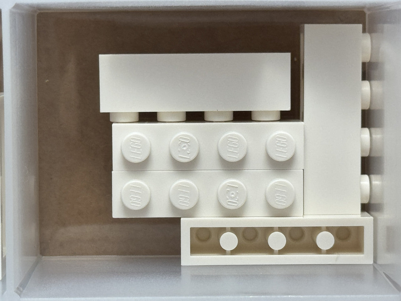 LEGO Parts - White Brick 1 x 4 - No 3010 - QTY 5