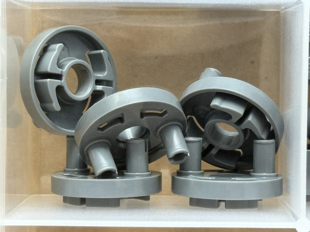 LEGO Parts - Dark Bluish Gray Technic Rotation Joint 2 Pins - No 80563 - QTY 5