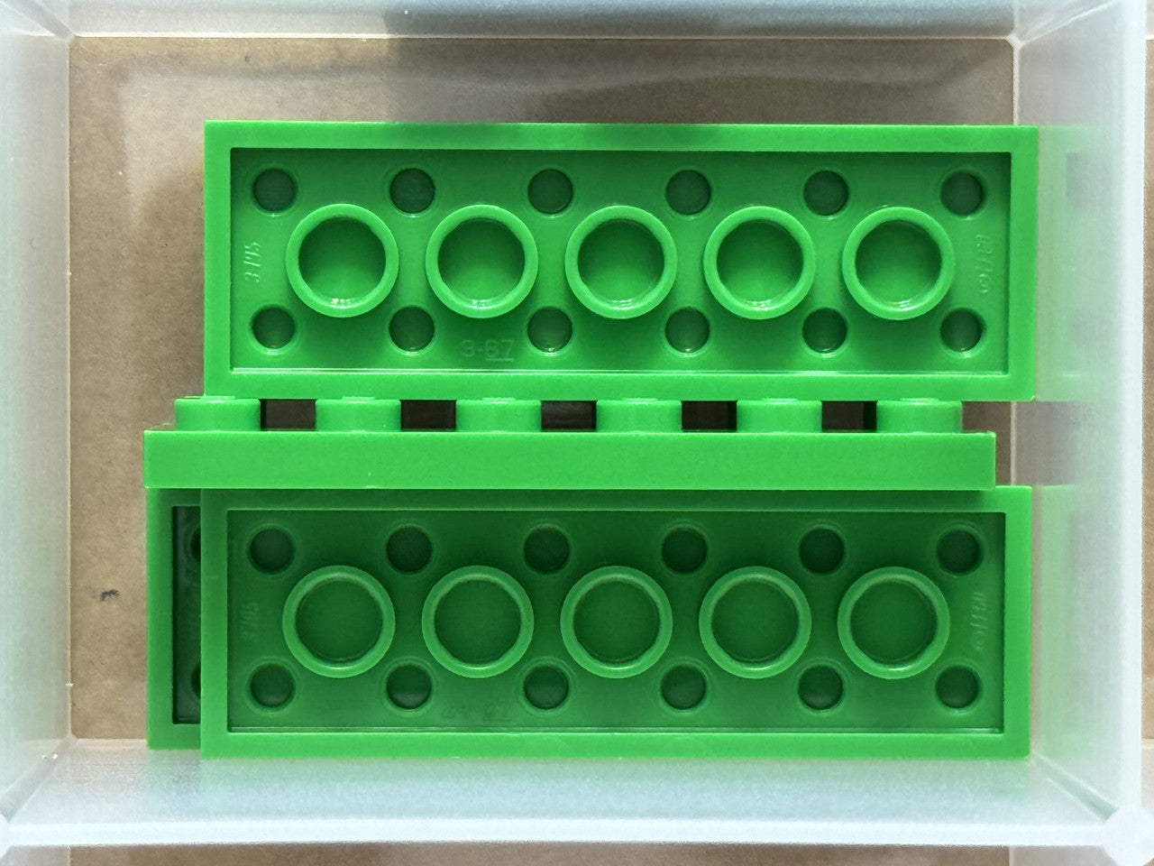 LEGO Parts - Bright Green Plate 2 x 6 - No 3795 - QTY 5
