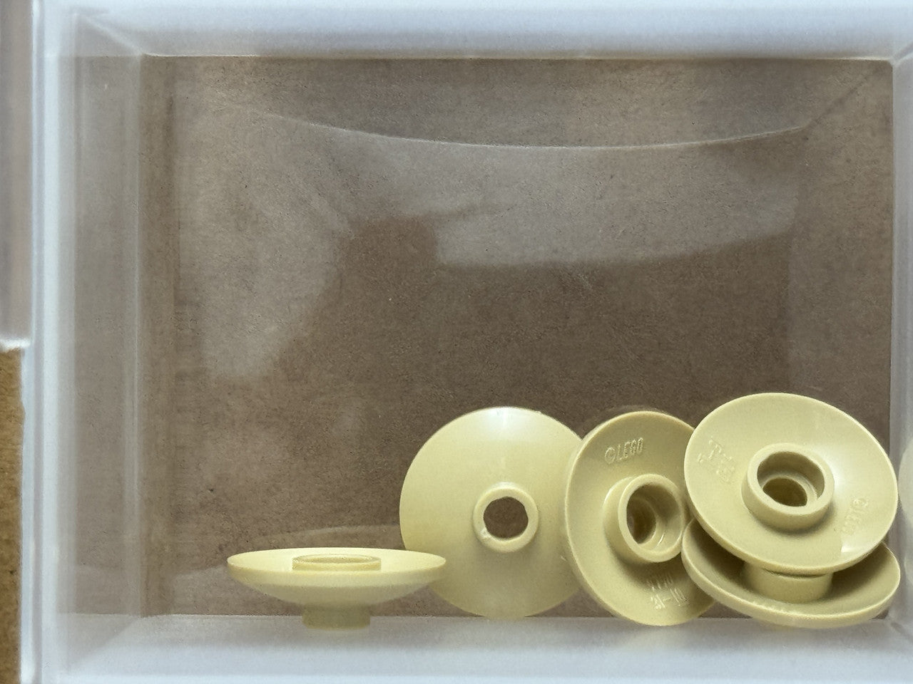 LEGO Parts - Tan Dish 2 x 2 Inverted (Radar) - No 4740 - QTY 5