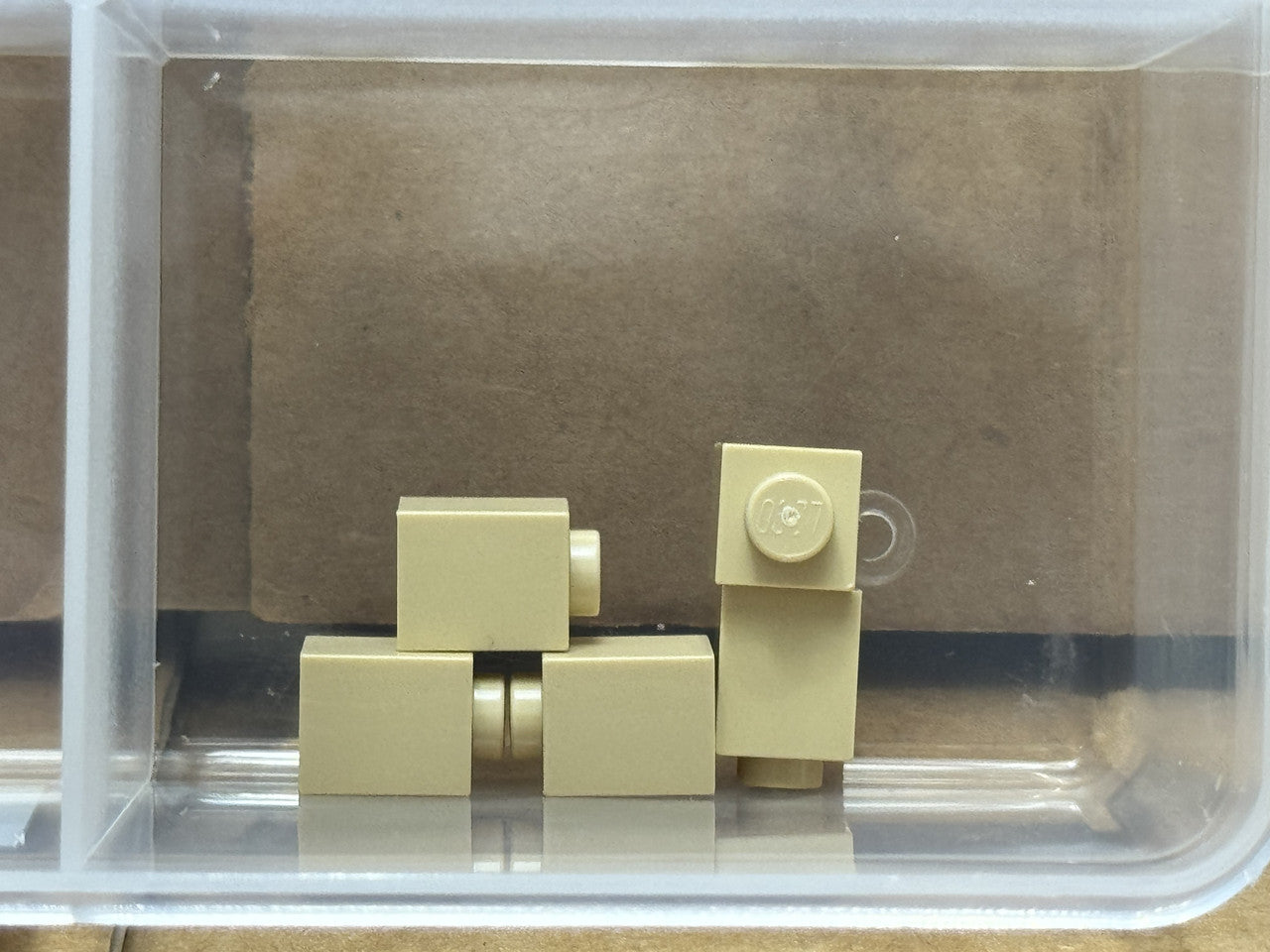 LEGO Parts - Tan Brick 1 x 1 - No 3005 - QTY 5