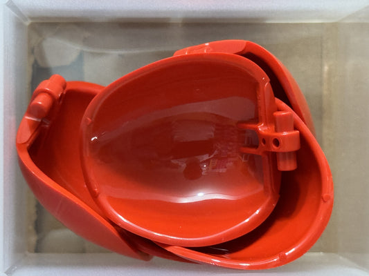 LEGO Parts - Red Large Figure Armor, Round, Smooth Bar Handle - No 1686 - QTY 5