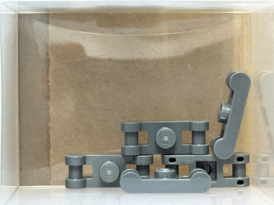 LEGO Parts - Dark Bluish Gray Plate 1 x 1 Bar Handles Ends - No 78257 - QTY 5