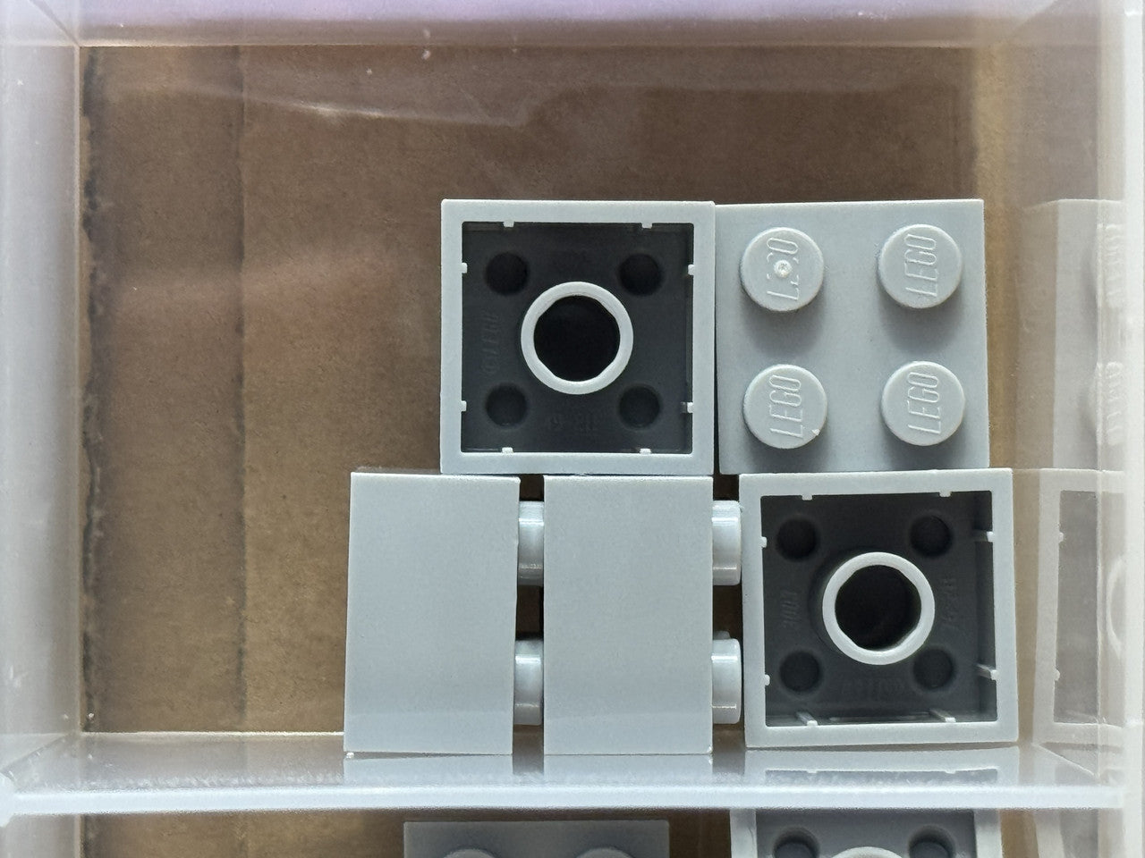 LEGO Parts - Light Bluish Gray Brick 2 x 2 - No 3003 - QTY 5