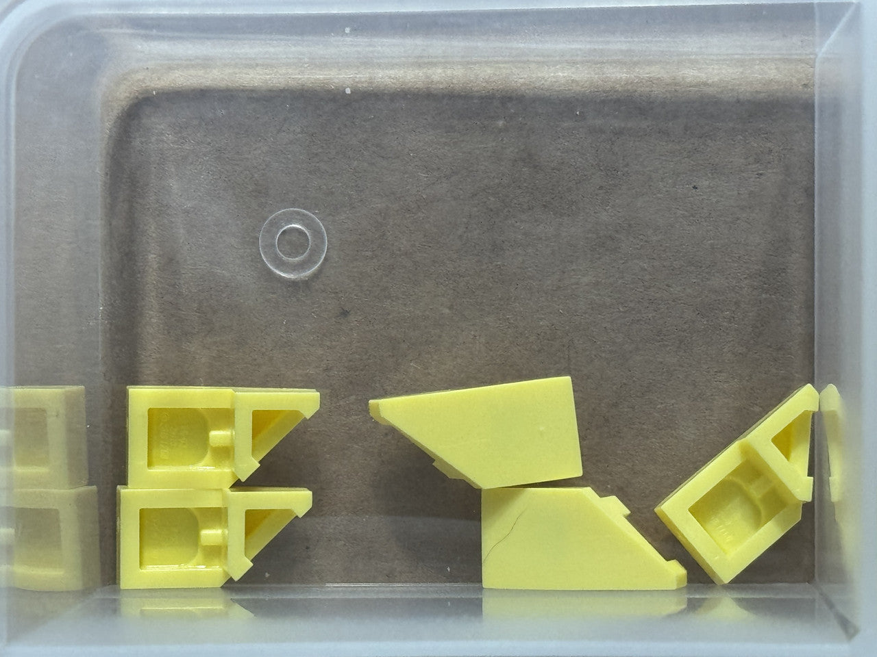 LEGO Parts - Bright Light Yellow Wedge 2 x 1 x 2/3 Left - No 29120 - QTY 5