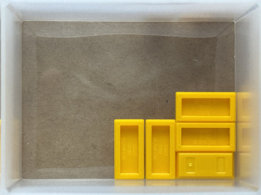 LEGO Parts - Bright Light Orange Minifigure Ingot 1 x 2 - No 99563 - QTY 5