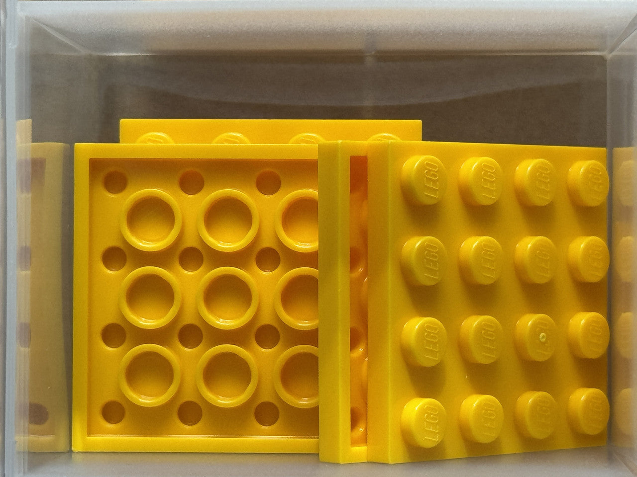 LEGO Parts - Bright Light Orange Plate 4 x 4 - No 3031 - QTY 5
