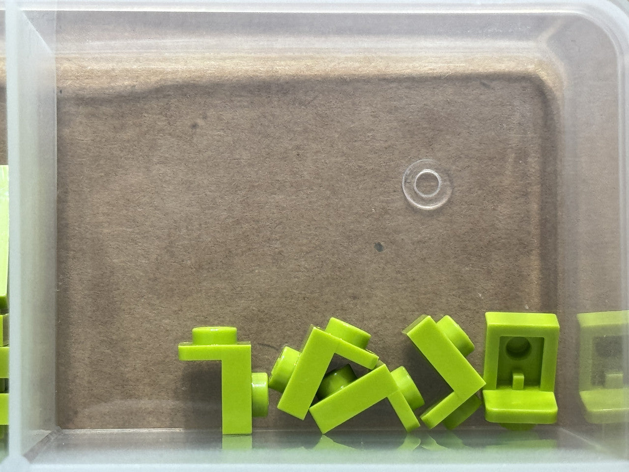 LEGO Parts - Lime Bracket 1 x 1 - 1 x 1 - No 36841 - QTY 5