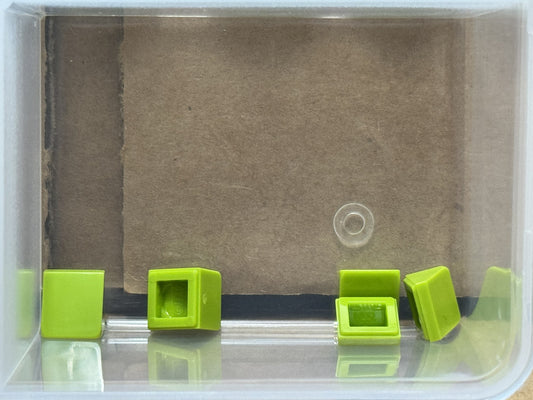 LEGO Parts - Lime Slope 30 1 x 1 x 2/3 - No 54200 - QTY 5