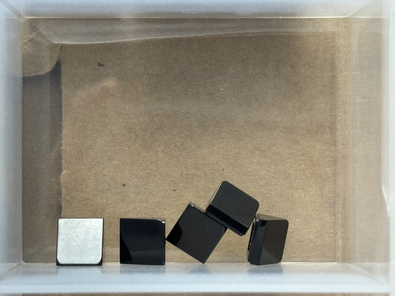 LEGO Parts - Black Slope 30 1 x 1 x 2/3 - No 54200 - QTY 5