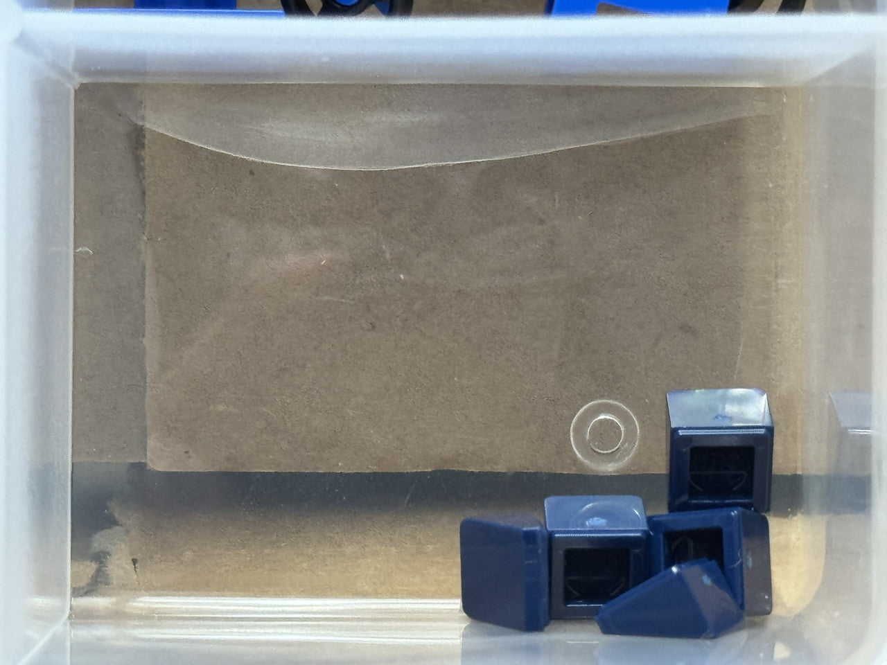 LEGO Parts - Dark Blue Slope 30 1 x 1 x 2/3 - No 54200 - QTY 5