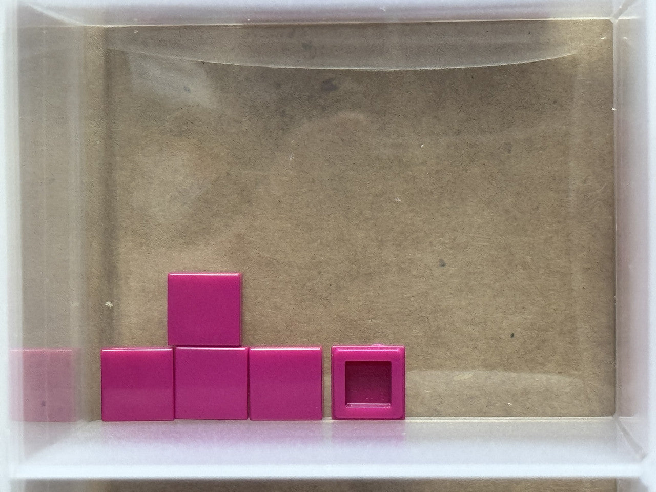 LEGO Parts - Magenta Tile 1 x 1 - No 3070 - QTY 5