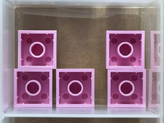 LEGO Parts - Bright Pink Brick 2 x 2 - No 3003 - QTY 5