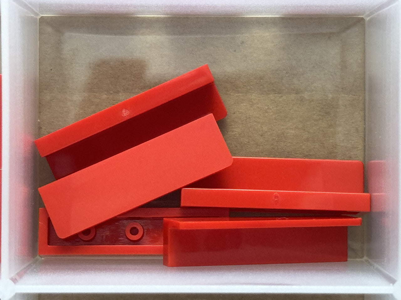 LEGO Parts - Red Panel 1 x 4 x 1 - No 30413 - QTY 5