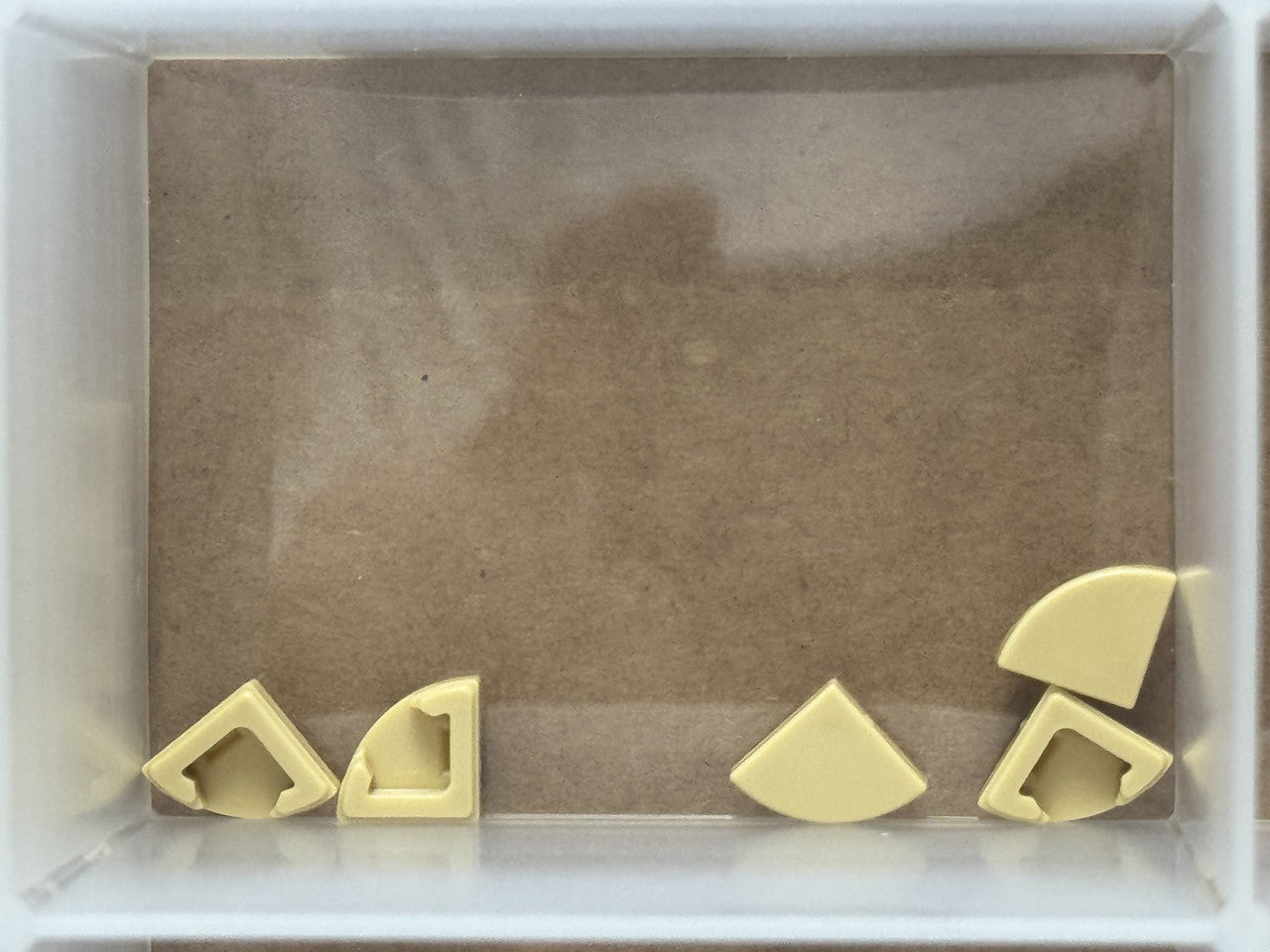 LEGO Parts - Tan Tile, Round 1 x 1 Quarter - No 25269 - QTY 5