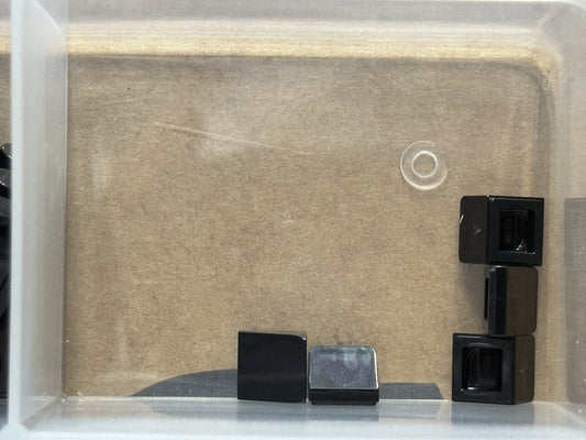 LEGO Parts - Black Slope 30 1 x 1 x 2/3 - No 54200 - QTY 5