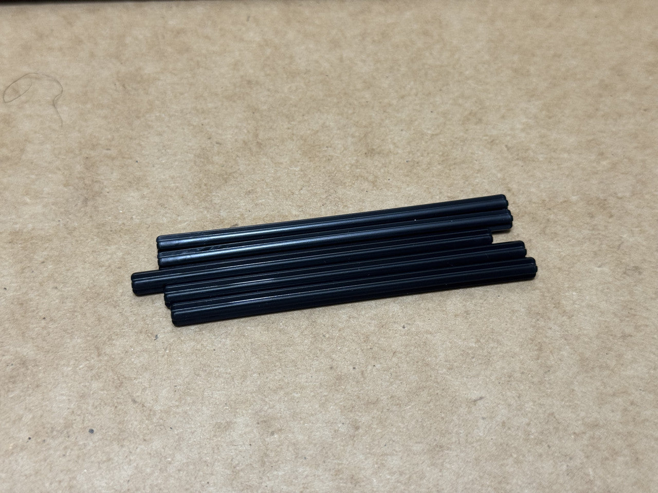 LEGO Parts - Black Technic, Axle 10L - No 3737 - QTY 5