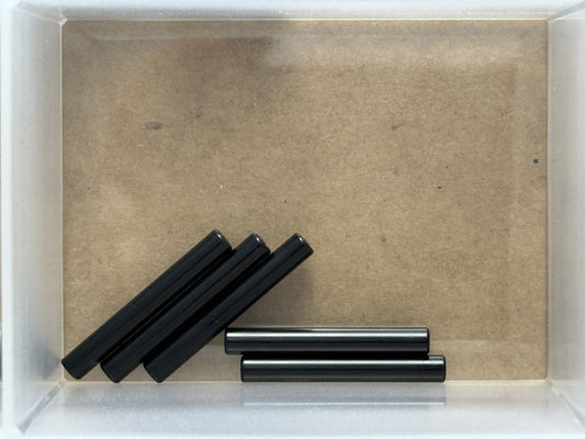 LEGO Parts - Black Bar 3L (Bar Arrow) - No 87994 - QTY 5