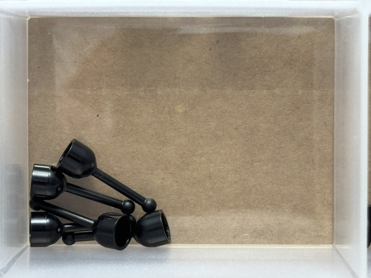 LEGO Parts - Black Antenna Small Base with Black Lever - No 4592c02 - QTY 5