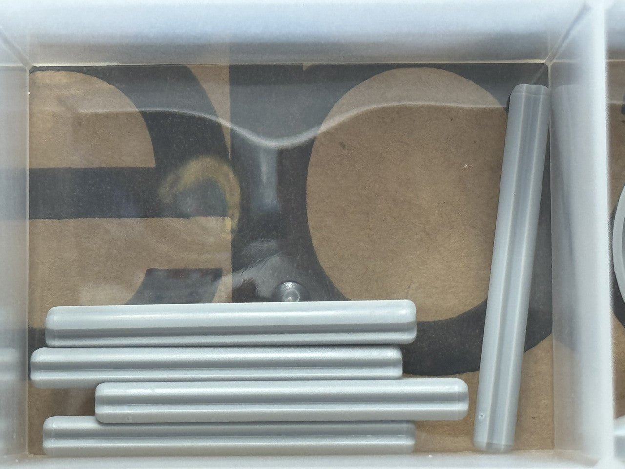 LEGO Parts - Light Bluish Gray Technic, Axle 5L - No 32073 - QTY 5