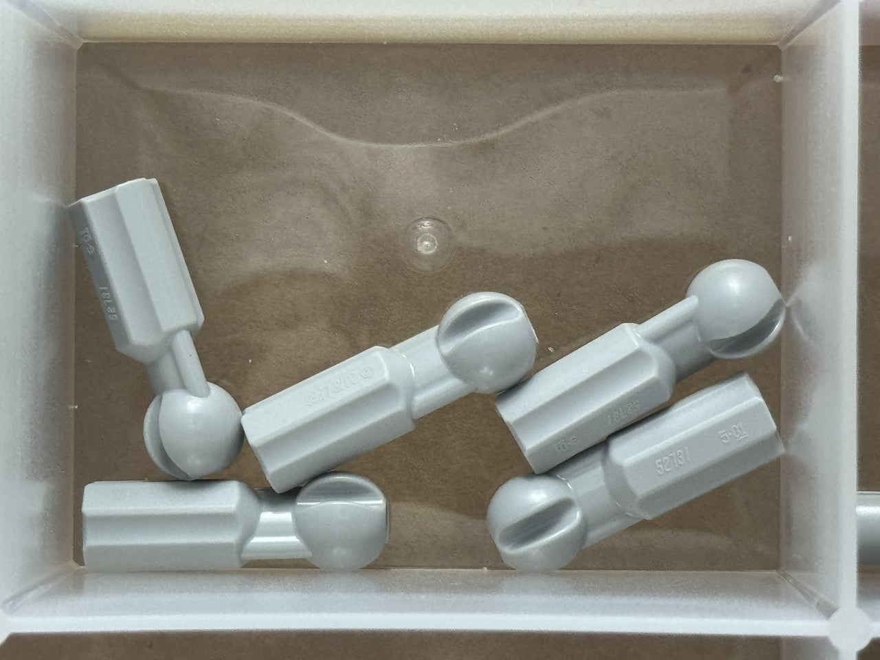 LEGO Parts - Light Bluish Gray Technic CV Joint, Large Ball - No 52731 - QTY 5