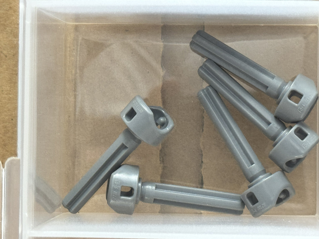 LEGO Parts - Dark Bluish Gray Technic CV Joint Wide 3L Axle - No 52730 - QTY 5
