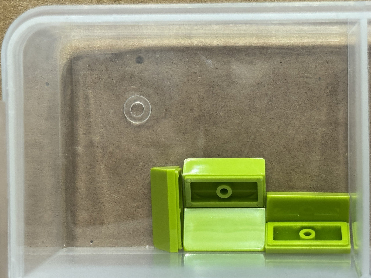 LEGO Parts - Lime Slope 30 1 x 2 x 2/3 - No 85984 - QTY 5