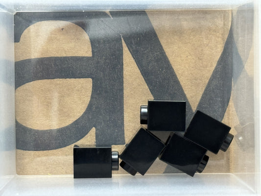 LEGO Parts - Black Brick 1 x 1 - No 3005 - QTY 5