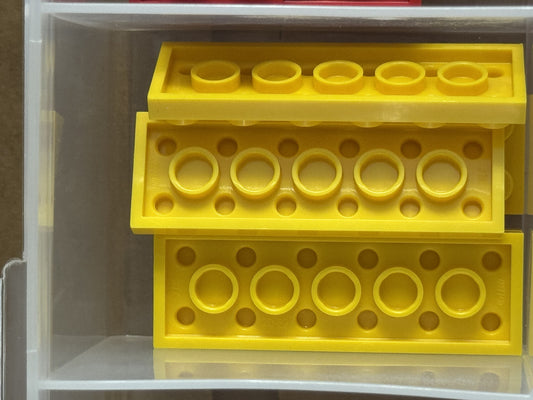 LEGO Parts - Yellow Plate 2 x 6 - No 3795 - QTY 5