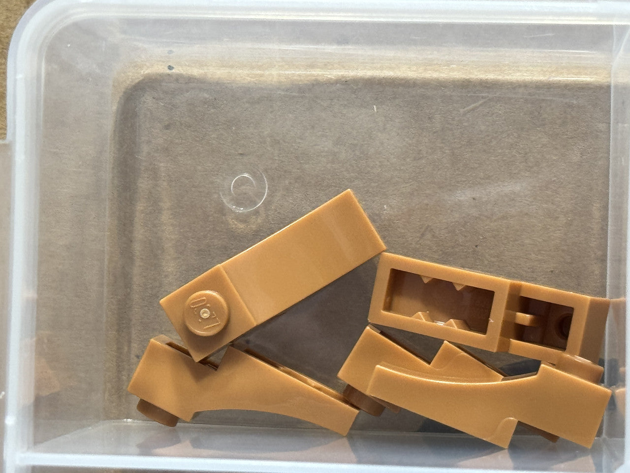 LEGO Parts - Medium Nougat Arch 1 x 3 Inverted - No 70681 - QTY 5