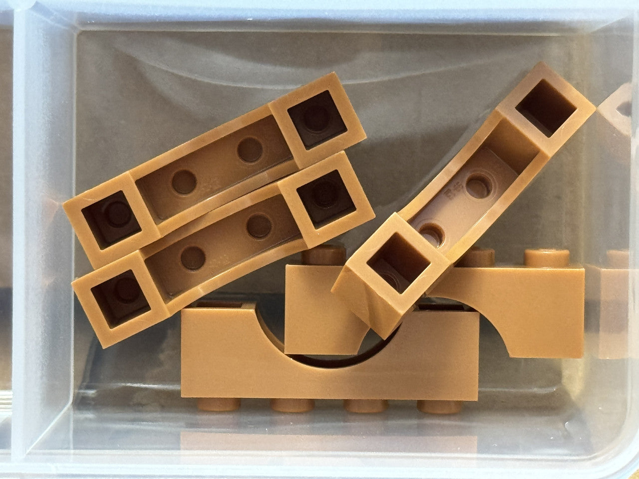 LEGO Parts - Medium Nougat Arch 1 x 4 - No 3659 - QTY 5