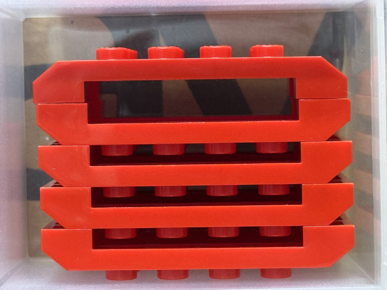 LEGO Parts - Red Wedge 4 x 6 x 2/3 Double - No 32739 - QTY 5
