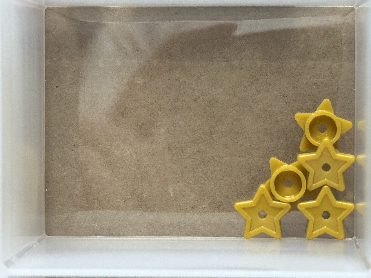 LEGO Parts - Pearl Gold Plate, Round 1 x 1 with Star - No 11609 - QTY 5