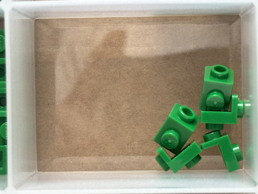 LEGO Parts - Green Bracket 1 x 1 - 1 x 1 - No 36841 - QTY 5