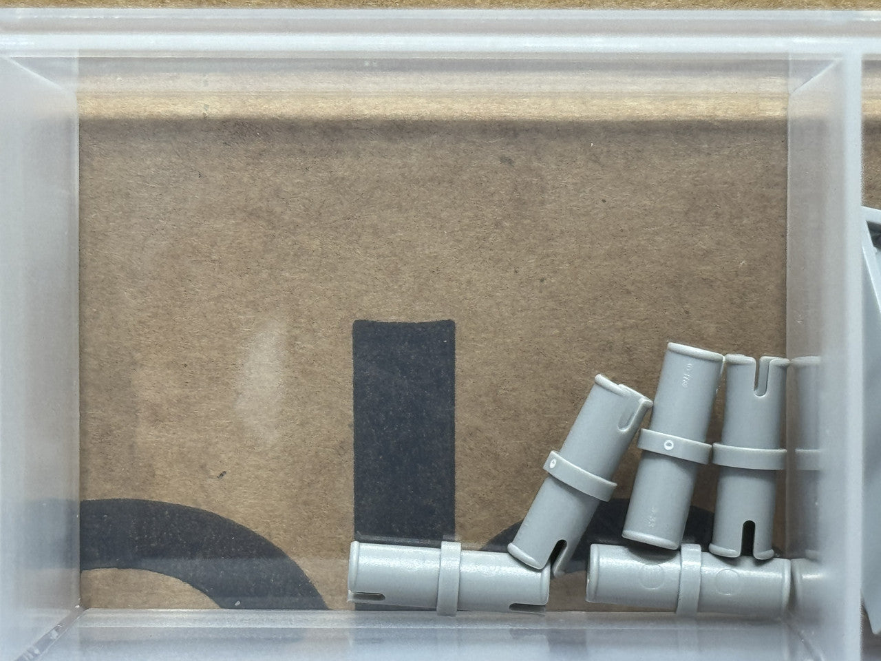 LEGO Parts - Light Bluish Gray Technic, Pin - No 3673 - QTY 5