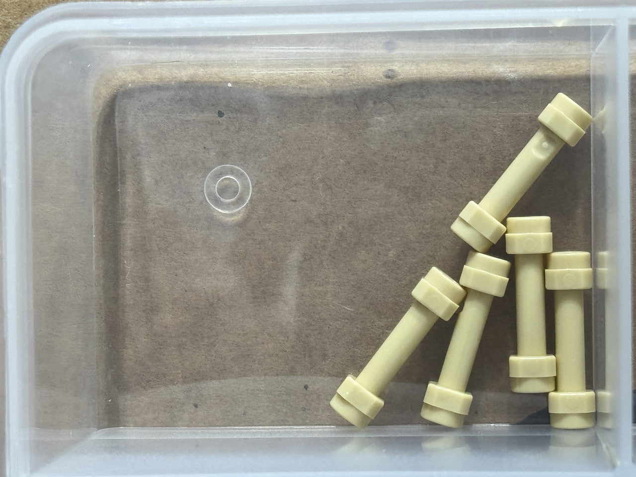 LEGO Parts - Tan Minifigure, Weapon Hilt Smooth Extended - No 66909 - QTY 5