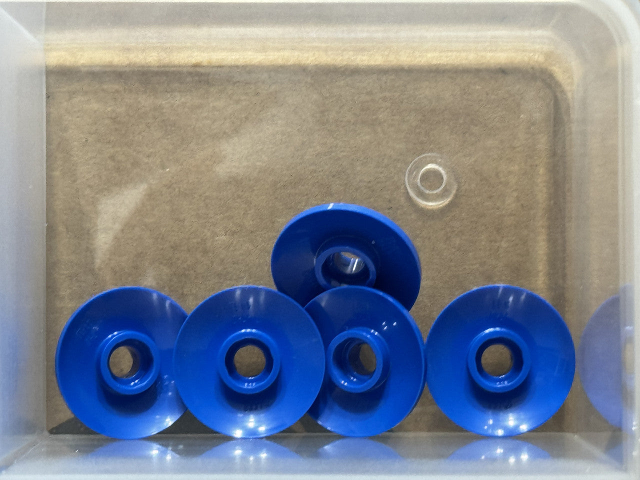 LEGO Parts - Blue Dish 2 x 2 Inverted (Radar) - No 4740 - QTY 5