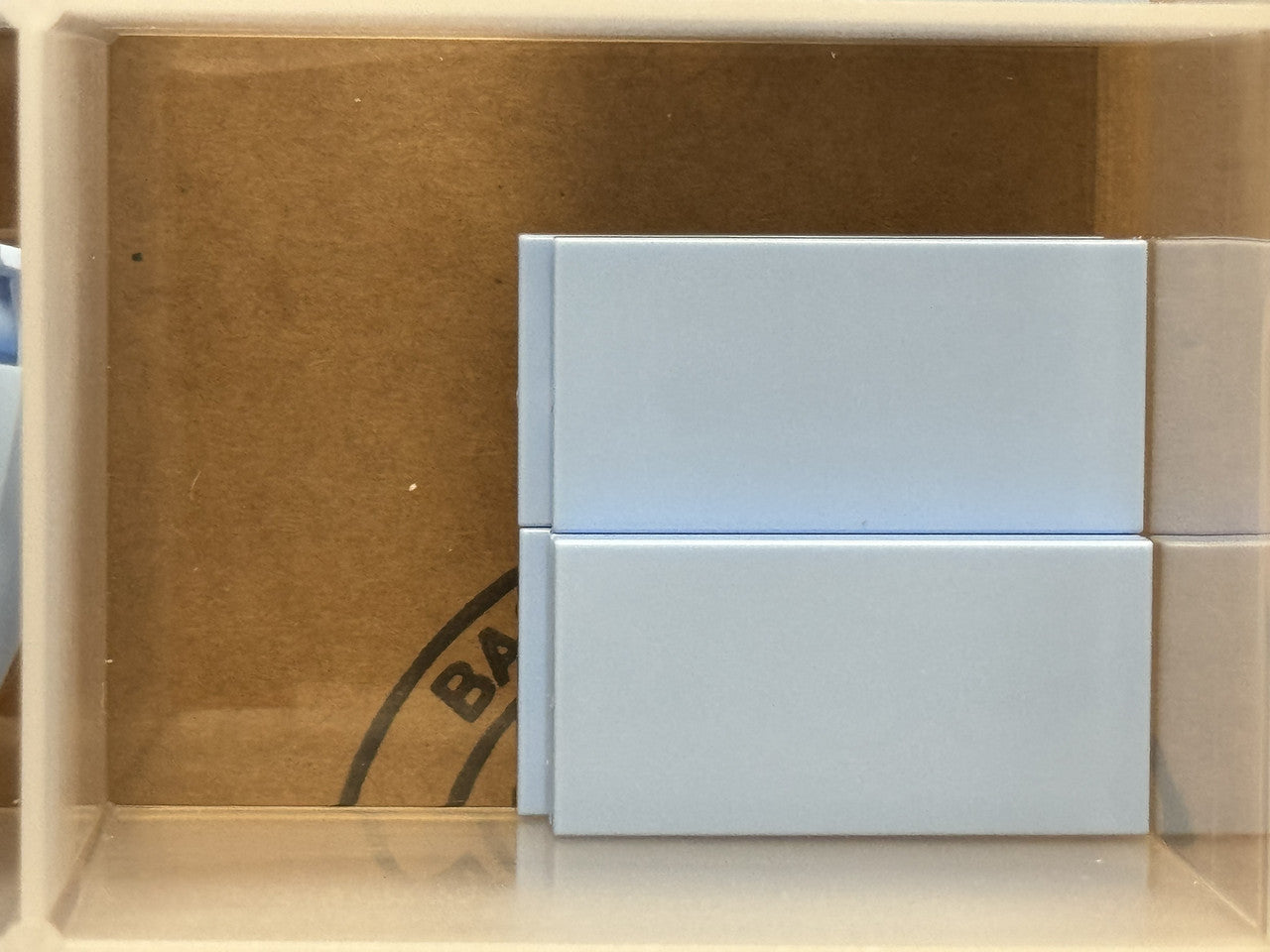 LEGO Parts - Bright Light Blue Tile 2 x 4 - No 87079 - QTY 5