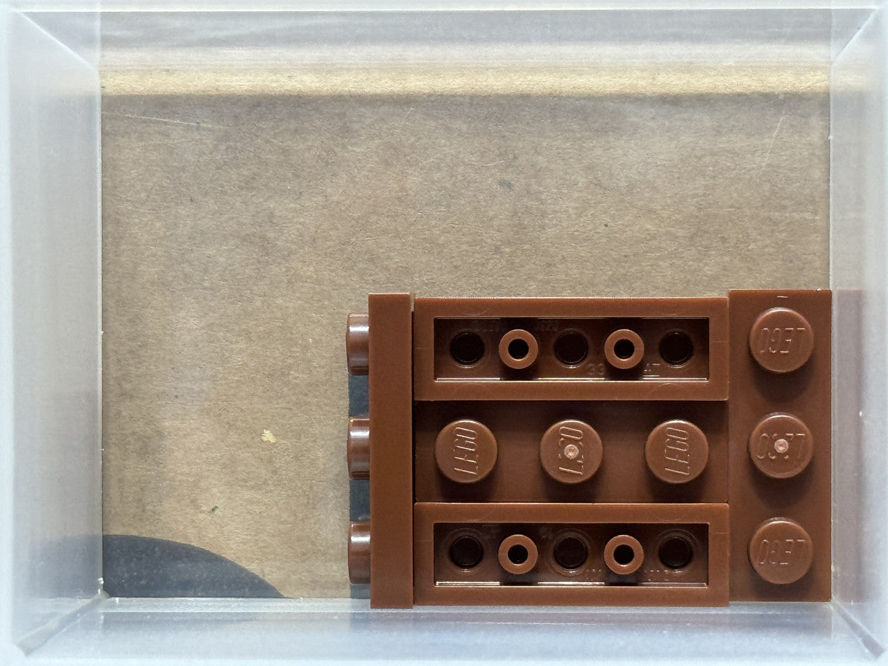 LEGO Parts - Reddish Brown Plate 1 x 3 - No 3623 - QTY 5