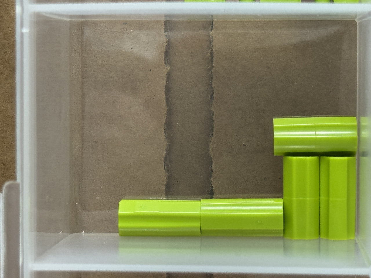 LEGO Parts - Lime Technic, Axle Connector 2L - No 6538c - QTY 5