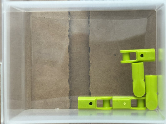 LEGO Parts - Lime Bar Holder with Handle - No 23443 - QTY 5