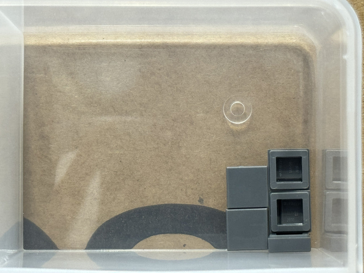 LEGO Parts - Dark Bluish Gray Tile 1 x 1 - No 3070 - QTY 5