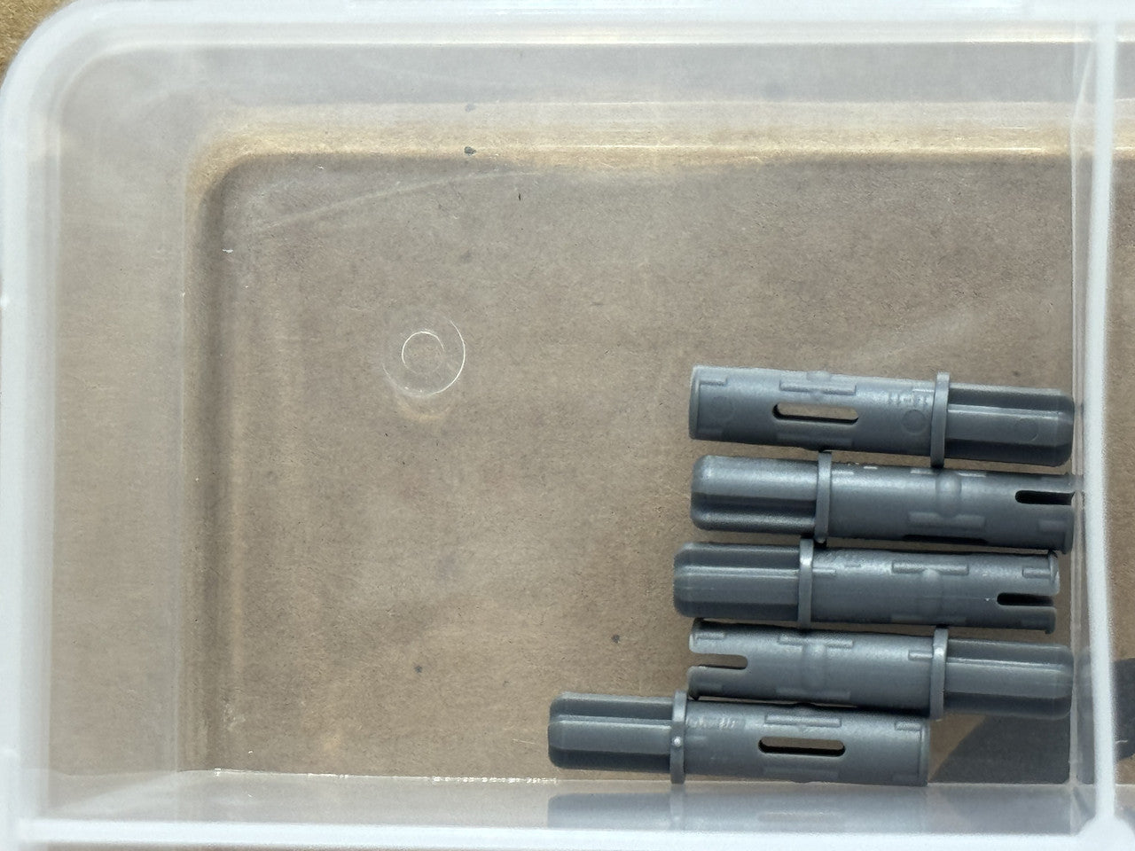 LEGO Parts - Dark Bluish Gray Technic, Axle 1L with Pin 2L - No 11214 - QTY 5