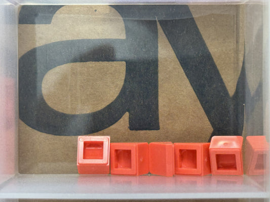 LEGO Parts - Coral Slope 30 1 x 1 x 2/3 - No 54200 - QTY 5