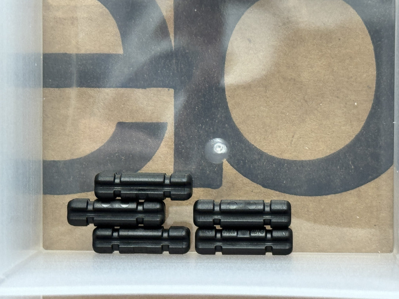 LEGO Parts - Black Technic, Axle 2L Notched - No 32062 - QTY 5